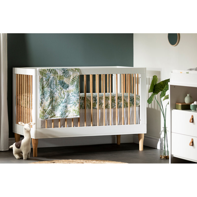 South Shore Dreamit Muslin 3 Piece Crib Bedding Set Wayfair